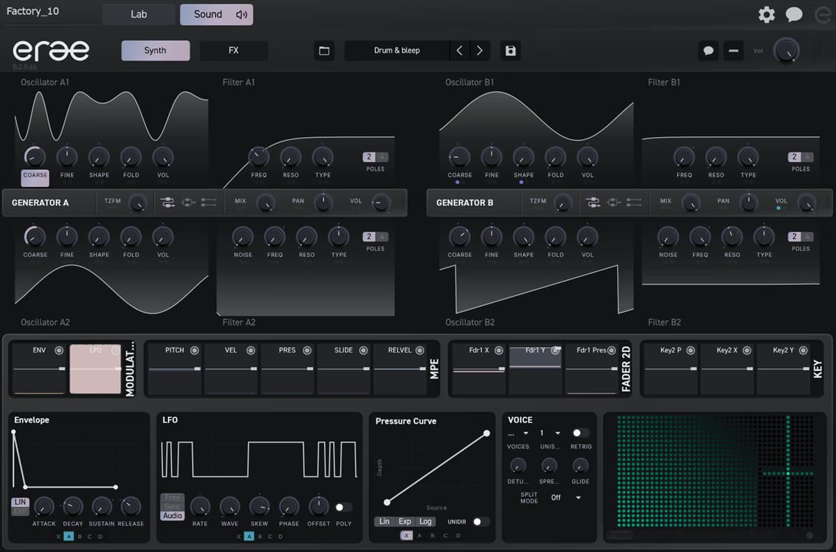 Erae Sound software synthesizer