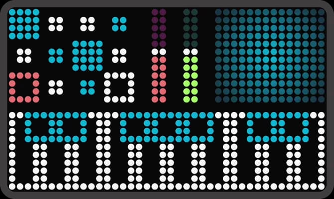 Retro layout